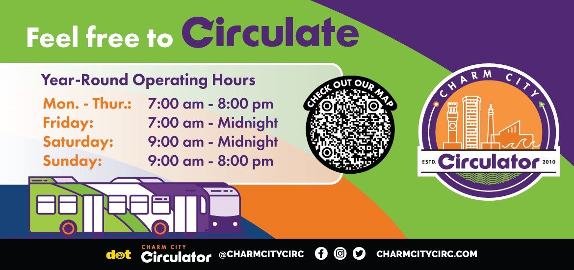 Charm City Circulator | Baltimore City Department Of Transportation